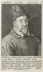 Portræt af komponisten Philippe de Monte 1521-1603, 1594