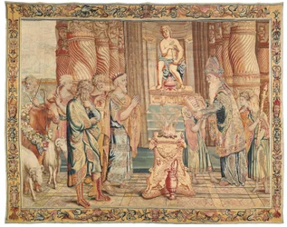 Mytologisk gobelin, Paris, 1661