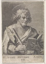 Apostlen Matthias Kristus, Maria og de tolv apostle (serietitel)