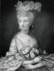Dronning Charlotte, dronningekonsort af George III, 1800-tallet.