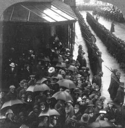Æresvagten ved Rådhuset, Sydafrika, Første Verdenskrig, c1914-c1918