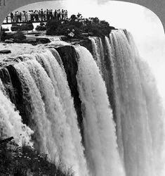The Frail Foot Bridge, Niagara Falls, Canada.