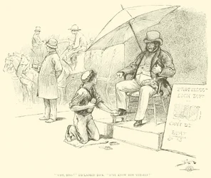 Illustration til Lille Lord Fauntleroy