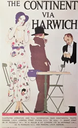 Kontinentet Via Harwich (plakat)
