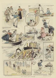 Vores lykkelige dags udflugt (chromolitho)