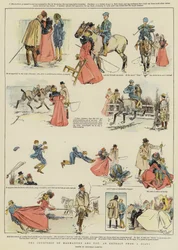 Marmaduke og Tots kurmageri, et uddrag af en dagbog (chromolitho)