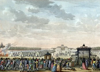 Tropper på Champ de Mars