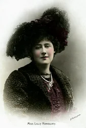 Lily Hanbury 1874-1908, engelsk skuespillerinde, begyndelsen af det 20. århundrede.