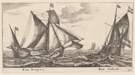 En Boeier og en Galliot