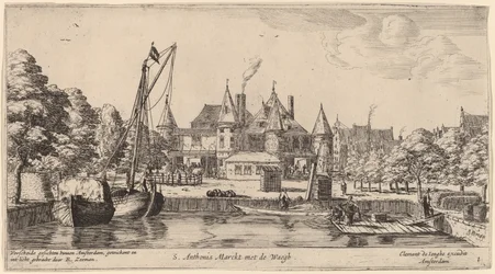 Nieuwmarkt med St. Anthonis Waag (S. Anthonis Markt med Waegh)