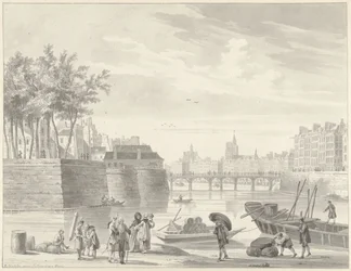 Udsigt over Pont Rouge, Paris