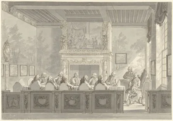 Sæde for Prins William V i Admiralitetskollegiet i Amsterdam