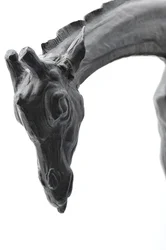 Stor giraf med sænket hoved, modelleret 1909-10, støbt før 1913 (bronze) (se også 3084917-43)