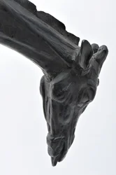 Stor giraf med sænket hoved, modelleret 1909-10, støbt før 1913 (bronze) (se også 3084917-43)