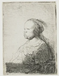 Afrikansk kvinde, 1628-32