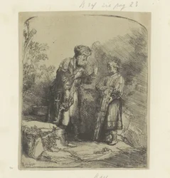 Abraham i Izak Samling af 85 originale tryk (serietitel)