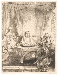 Kristus i Emmaus: det store billede