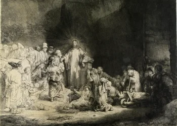 Kristus helbreder de syge: 