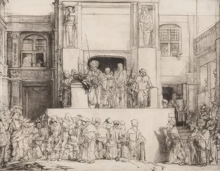 Kristus præsenterede for folket. 1655