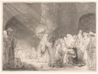 Fremstillingen i templet