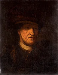 Hoved af en mand, ca. 1825
