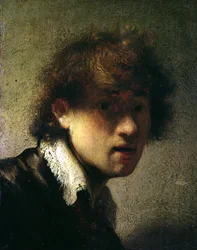 Hoved af en ung mand eller selvportræt, 1629