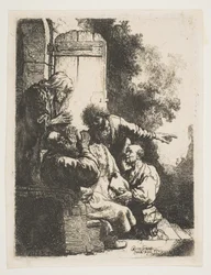 Josephs frakke bragt til Jacob, ca. 1633.