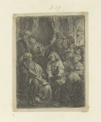 Joseph fortæller sine drømme Recueil de quatre-vingt-cinq estampes originales (serietitel)