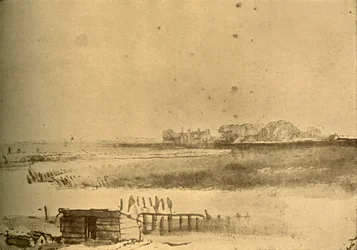 Landskabstegning, c1630-16160, 1908.