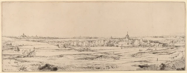 Landskab med udsigt mod Haarlem (Guldvejerens Mark)