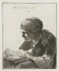 Lesende. 1634