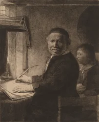 Lieven Willemsz van Coppenol: den mindre plade, ca. 1658.