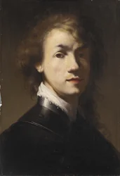 Portræt af Rembrandt med Gorget