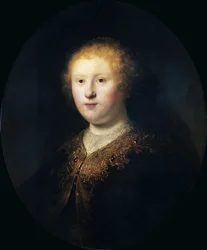 Portræt af en ung kvinde, 1632.