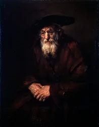 Portræt af en gammel jøde, 1654.