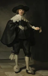 Portræt af Marten Soolmans. 1634