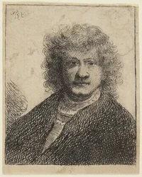 Rembrandt med bred næse