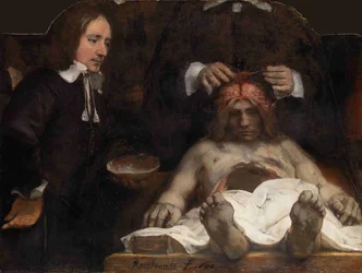 Dr. Jan Deijmans anatomi-lektion, 1656