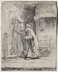 The Blindness of Tobit: The Larger Plate, 1651.