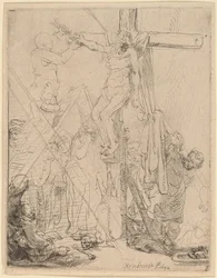 Nedstigningen fra korset: en skitse, 1642.