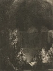 Begravelsen, ca. 1654.