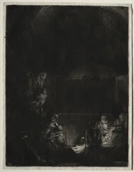 Begravelsen, ca. 1654.