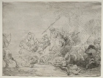 Den store løvejagt, 1641.