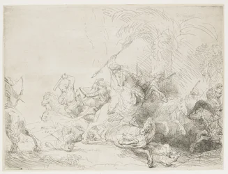 Den store løvejagt, 1641