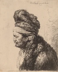 Det andet orientalske hoved, ca. 1635.