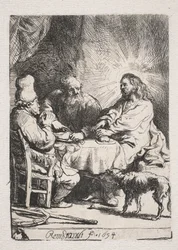 Aftensmaden i Emmaus (lille plade)