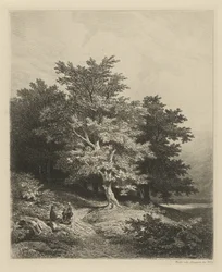 Figurer i et skovbryn