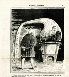 Illustration af Jules Renard Draner (1833-1926) i Le Charivari