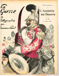 Cover af "" The Butter Plate"", Satirisk i farver