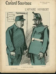Illustration af Hermann-Paul (1864-1940) til forsiden af Le Canard Sauvage, nr. 21